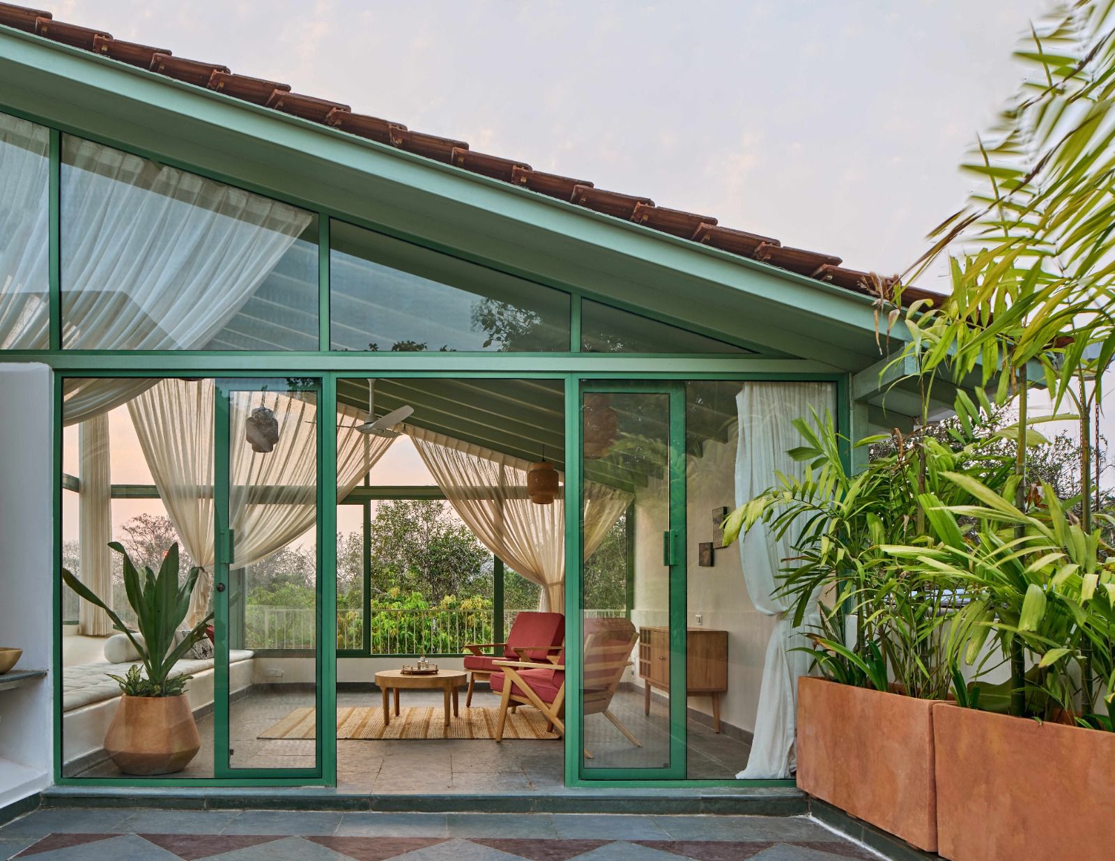 4BHK Luxury Villa with Field & Hill Views