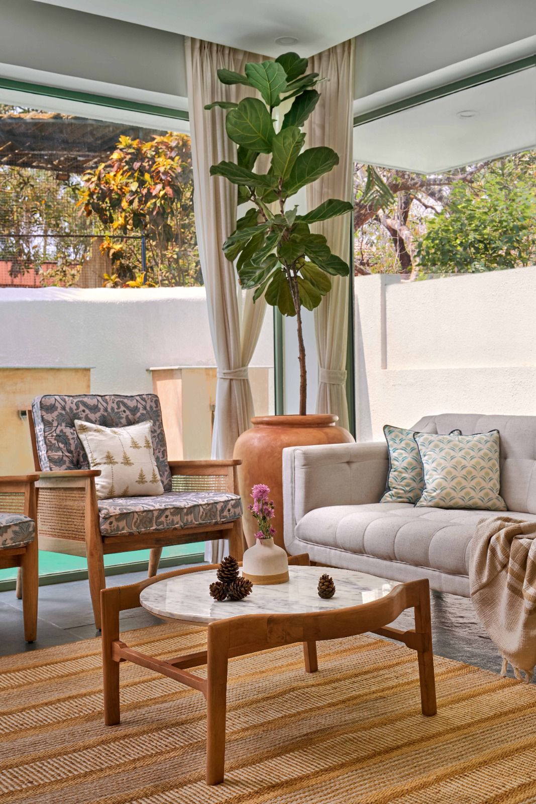 4BHK Luxury Villa with Field & Hill Views